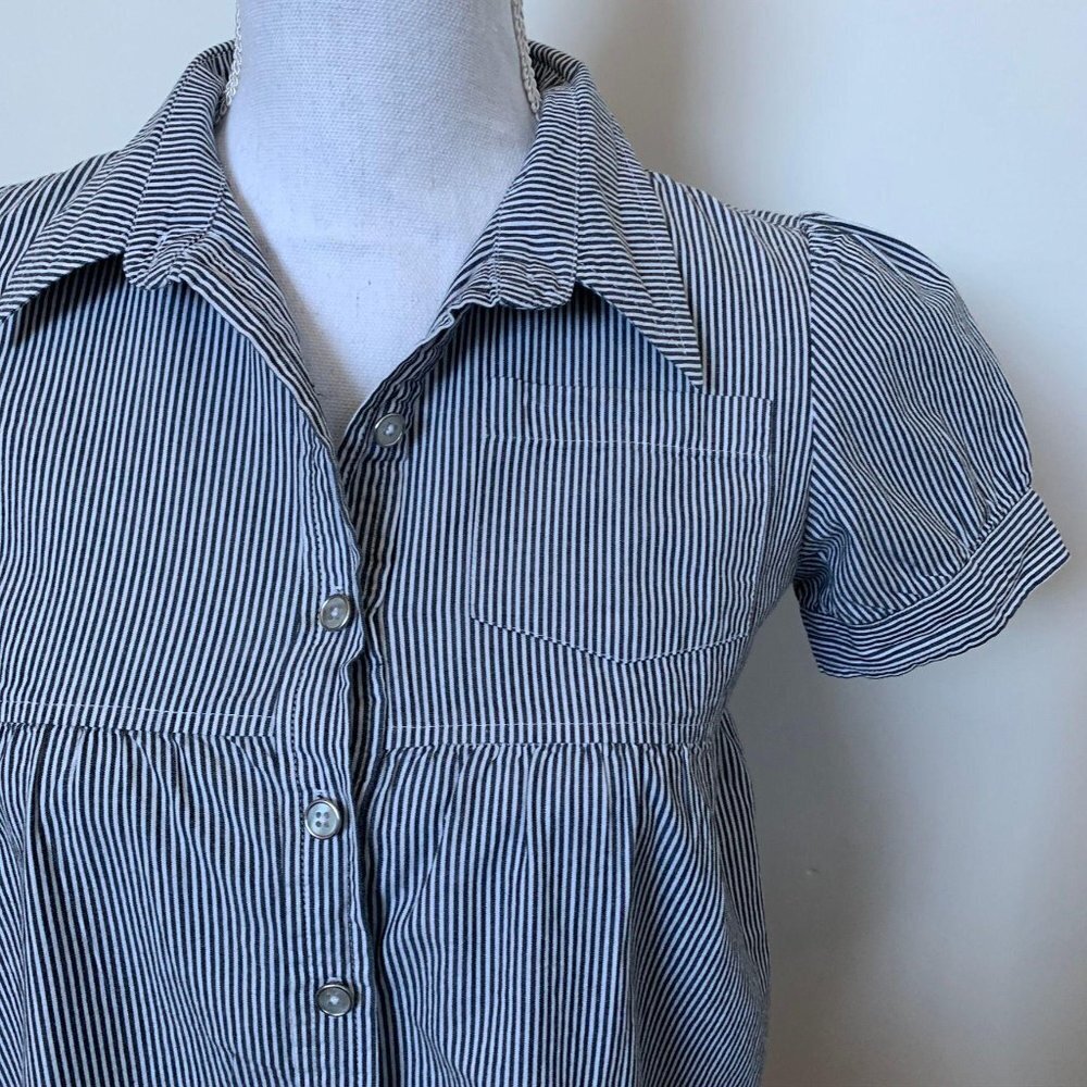Epic Thread SZ L Collared button up womens shirt - Picture 3 of 8